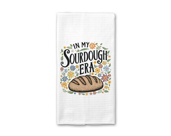 Sourdough Era Dish Towel Waffle Weave Kitchen Bread Baking