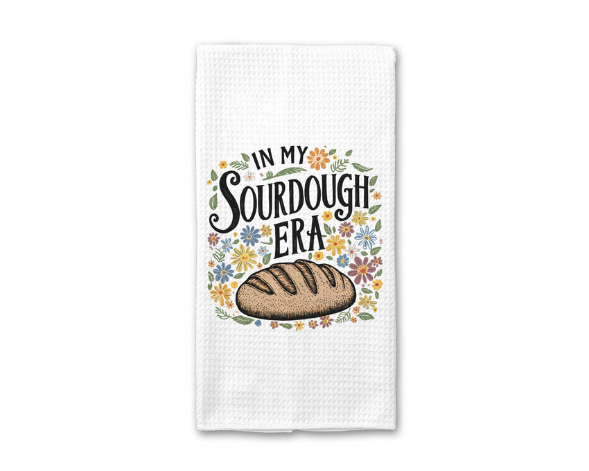 Sourdough Era Dish Towel Waffle Weave Kitchen Bread Baking