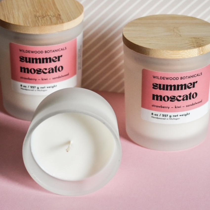 Summer Moscato Soy Candle