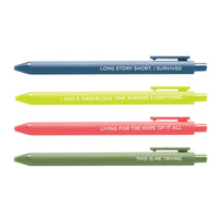 Folkmore jotter gel pen set