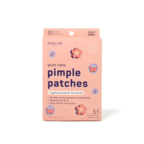 Fun Spring Gift | Good Vibes, Butterfly & Flowers Hydrocolloid Pimple Patches