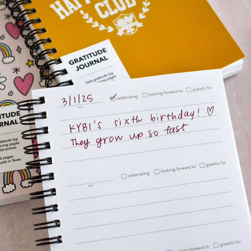 Rainbow | Mini Daily Gratitude Journal