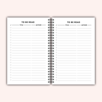 Books / Happy Place Reading Journal | Book Review Tracker