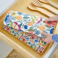 Field Of Flowers Dish Drying Mats