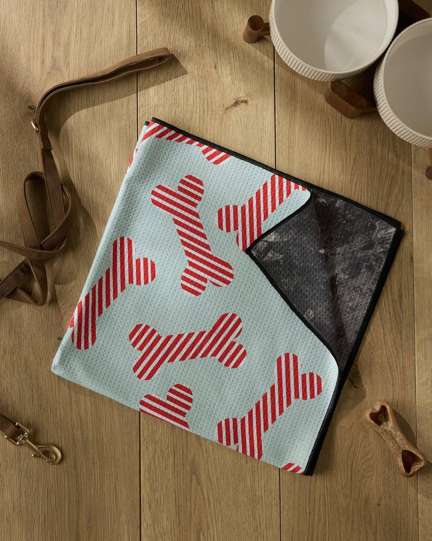 Yuletide Pup Dog Towel