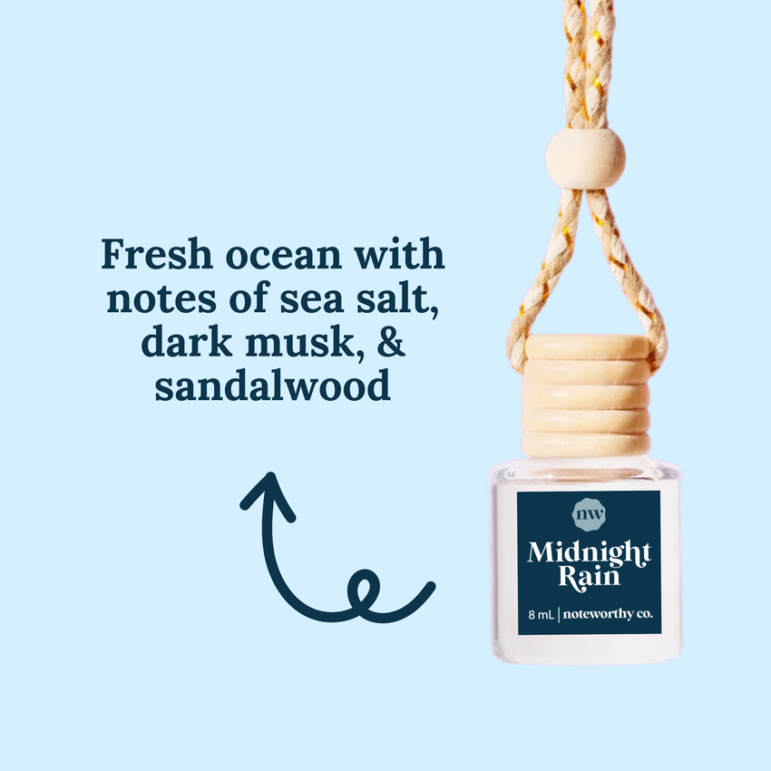 Car Diffusers | Spring & Summer Scents: Individual Mylar Bag / Peach Mango Bellini