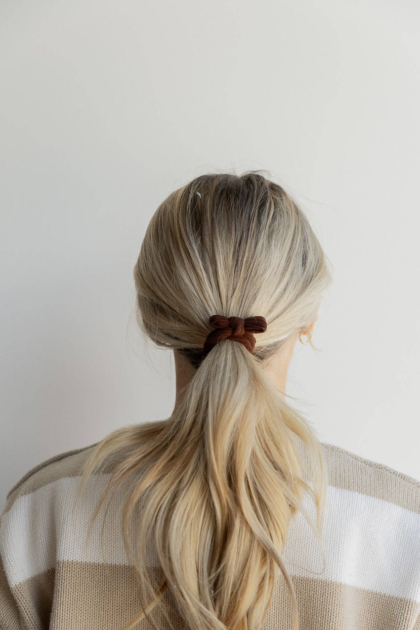 KAXI Bow Hair Ties — No-Damage Nylon Hair Ties