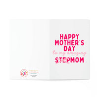 Stepmom Funny Mothers Day Card Step Mom Mothers Day Gifts