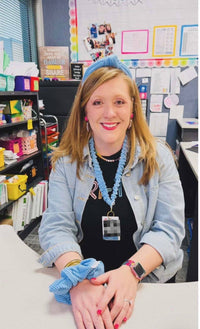 Teacher Gift | Scrunchy Lanyards