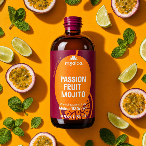 Passionfruit Mojito Cocktail & Mocktail Mix + Kit