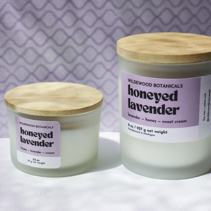 Honeyed Lavender Soy Candle