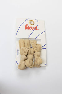 KAXI Bow Hair Ties — No-Damage Nylon Hair Ties