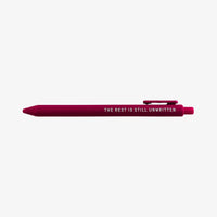 The Rest Is Still Unwritten Gel Pen | Pop Culture Gifts