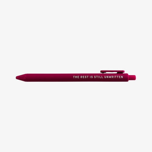 The Rest Is Still Unwritten Gel Pen | Pop Culture Gifts