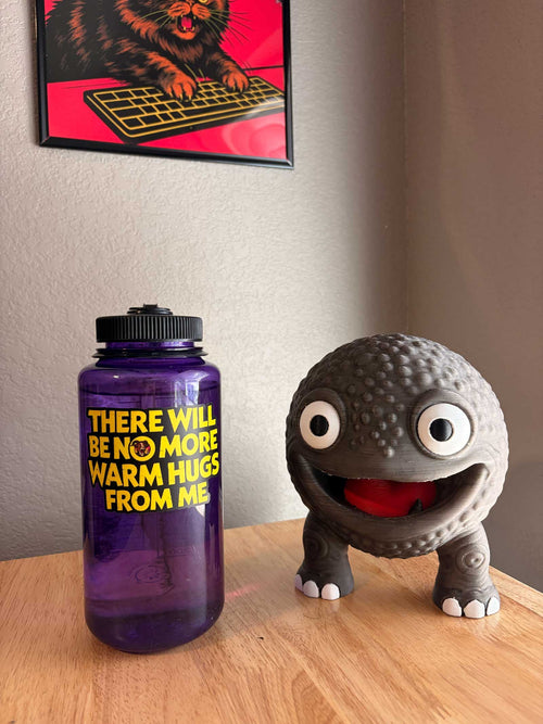Prepotente - No More Warm Hugs Vinyl Sticker - Dungeon Crawler Carl Fan Art