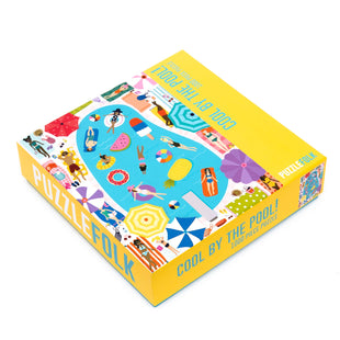 Cool By The Pool - Fun, Bright Puzzle Gift - 1000 pcs