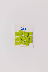 KAXI Bow Hair Ties — No-Damage Nylon Hair Ties