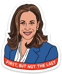 Kamala Harris Die Cut Sticker