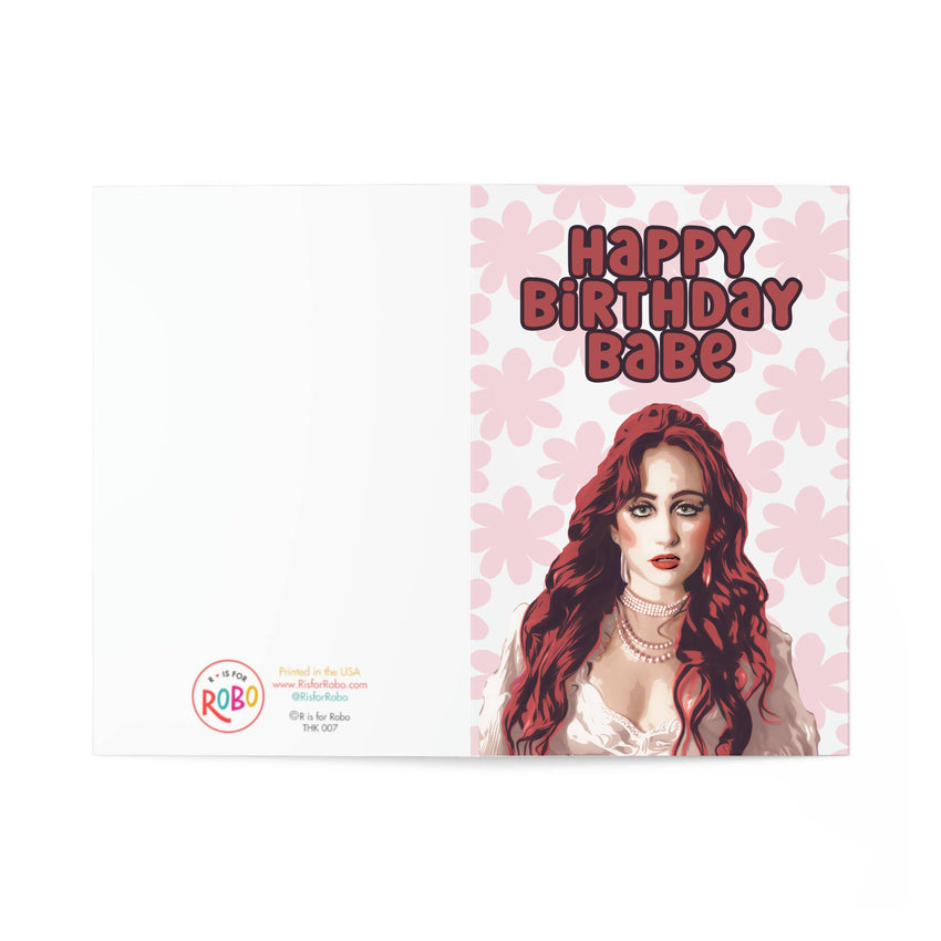 Fun Birthday Card | Chappell Happy Birthday Babe Card