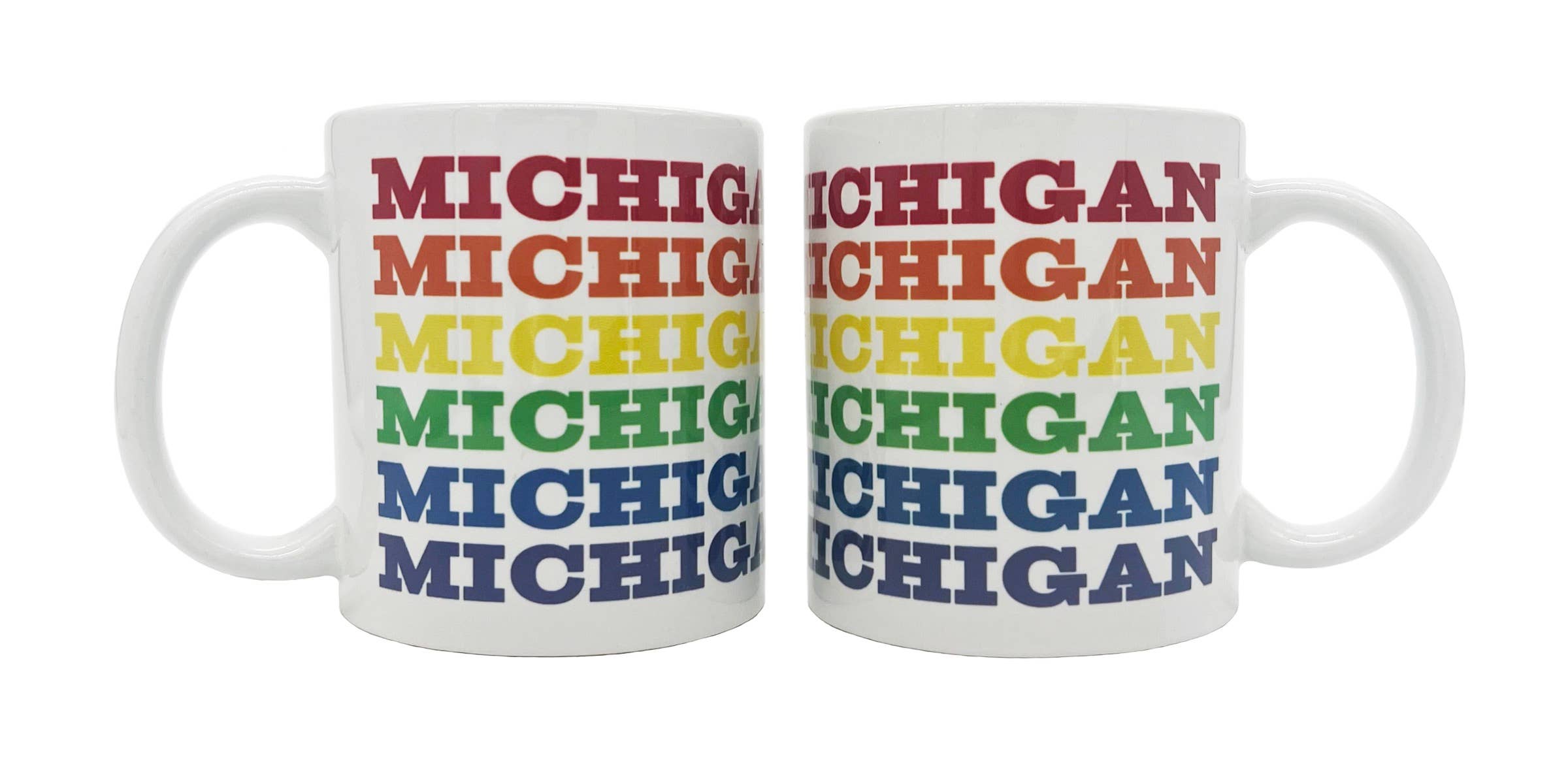 Michigan Rainbow Mug - Thumbnail 2