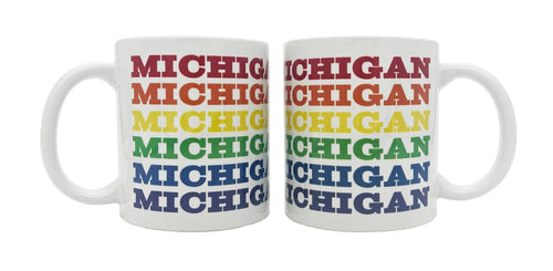 Michigan Rainbow Mug
