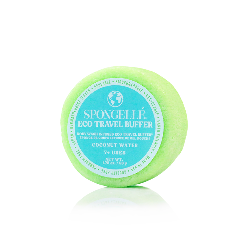 Eco Travel Buffer - Bath & Body Sponge for Travel