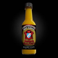 Malort Face - Grapefruit & Yellow Ghost Pepper Hot Sauce