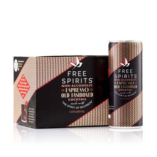 Free Spirits Espresso Old Fashioned  (4-Pack) | NA Cocktail
