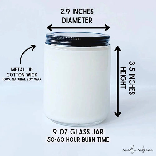 Thanks for being my unpaid therapist -Funny Vegan Soy Candle