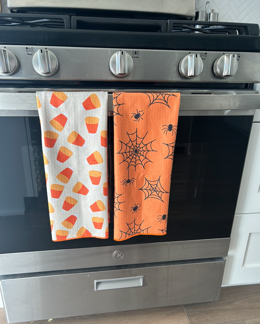 Kitchen Towel | Candy Corn