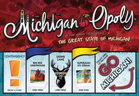 Michigan-Opoly Board Game