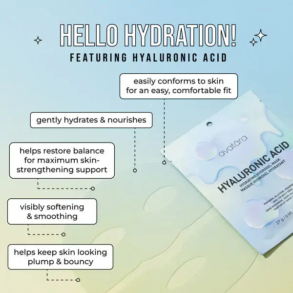 Hyaluronic Acid Hydrating Hydrogel Mask