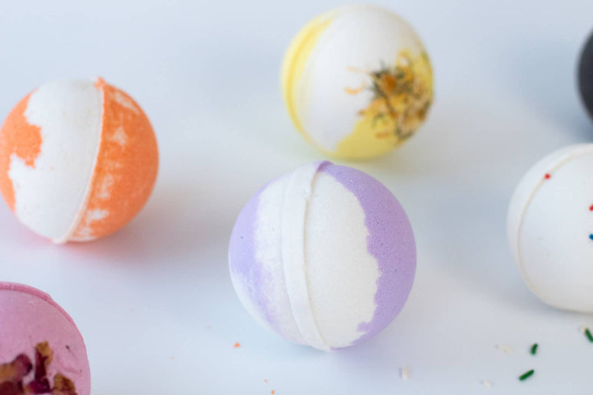 Bath Bombs - Lavender Scented - Made in USA!