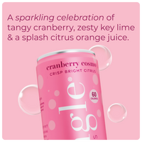 Cranberry Cosmo - 4pk - Mocktail Cans