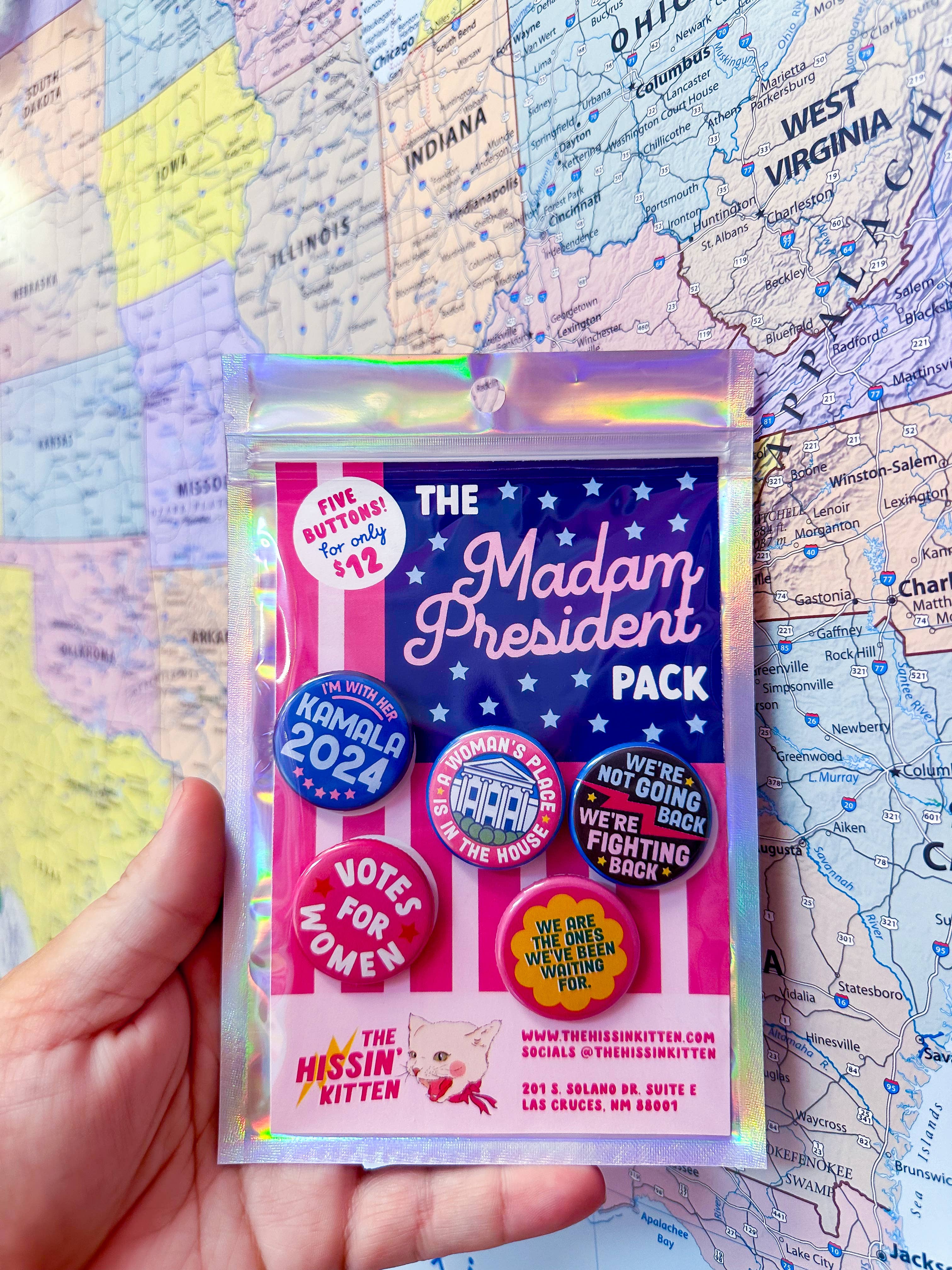 The Madam President Pack (Buttons or Magnets!)