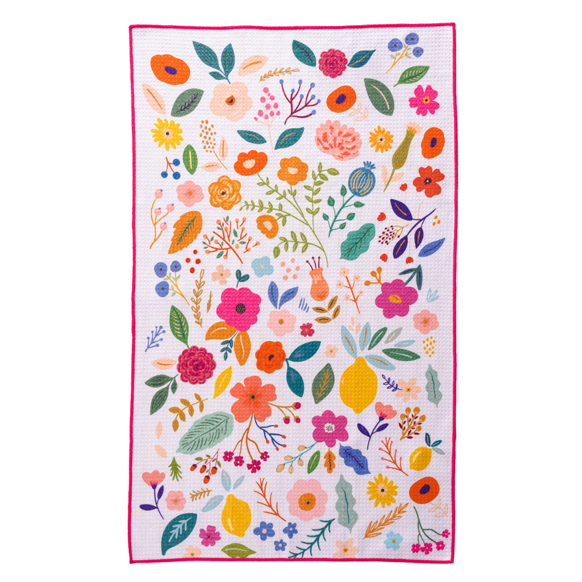 Kitchen Towel | Wildflower Bright Design