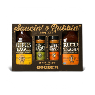 Saucin' & Rubbin' KIT (4 pack) - Easy Father's Day Gift!