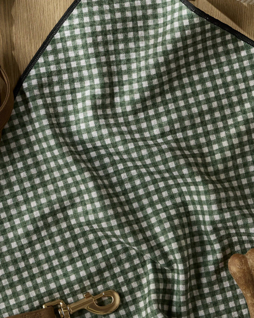 Bramble Green Paw Towel