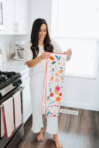 Kitchen Towel | Wildflower Bright Design