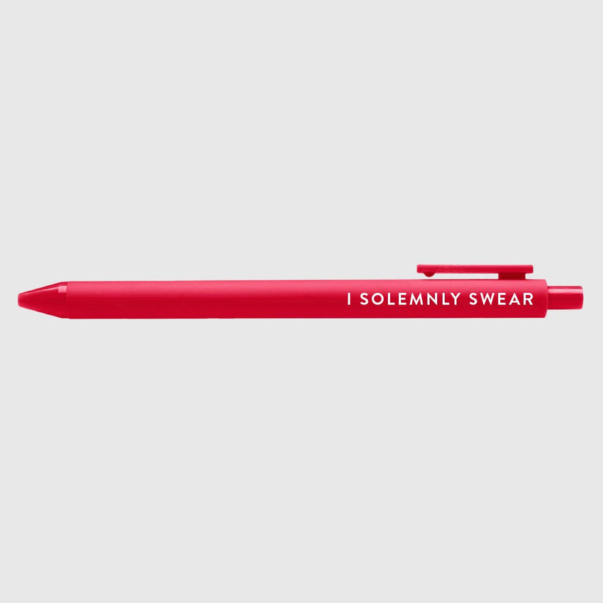 Jotter Pen - Red - I Solemnly Swear