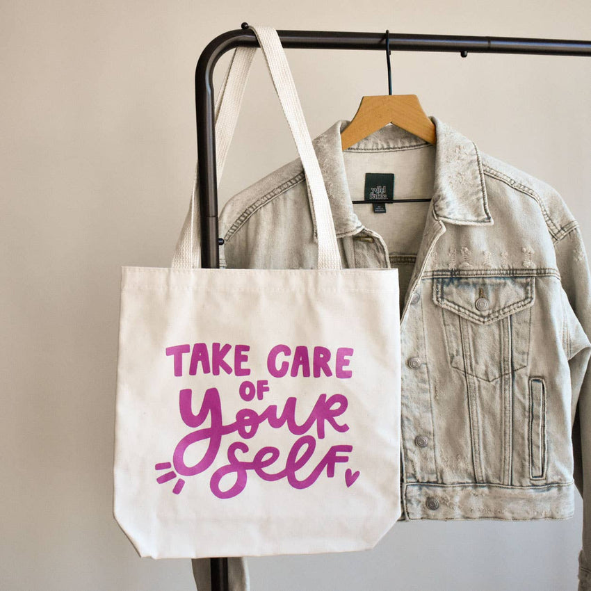 Take Care Of Yourself Canvas Tote Bag