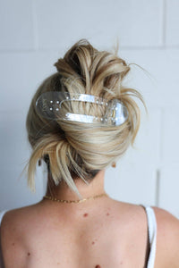 KAXI Oversized Lay Down Claw Clip — Flat Everyday Hair Clip