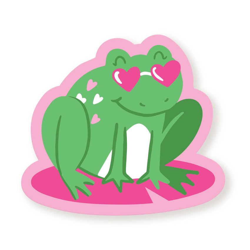 Groovy Frog Sticker