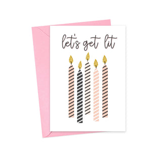 Lit Funny Birthday Card for Her Greeting Cards for Women