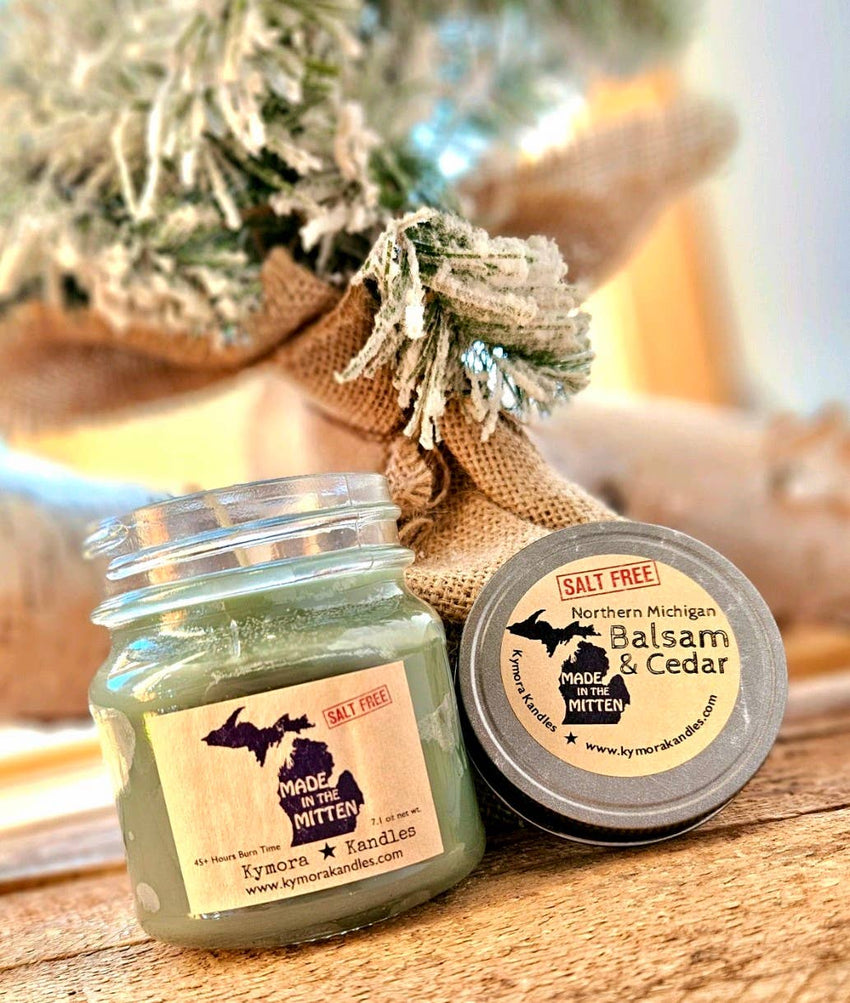 Mini Mason Jar Candle - Northern Balsam & Cedar