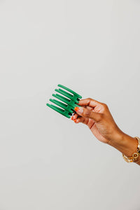 KAXI Wide Lay Down Claw Clip — Flat Low-Profile Hair Clip