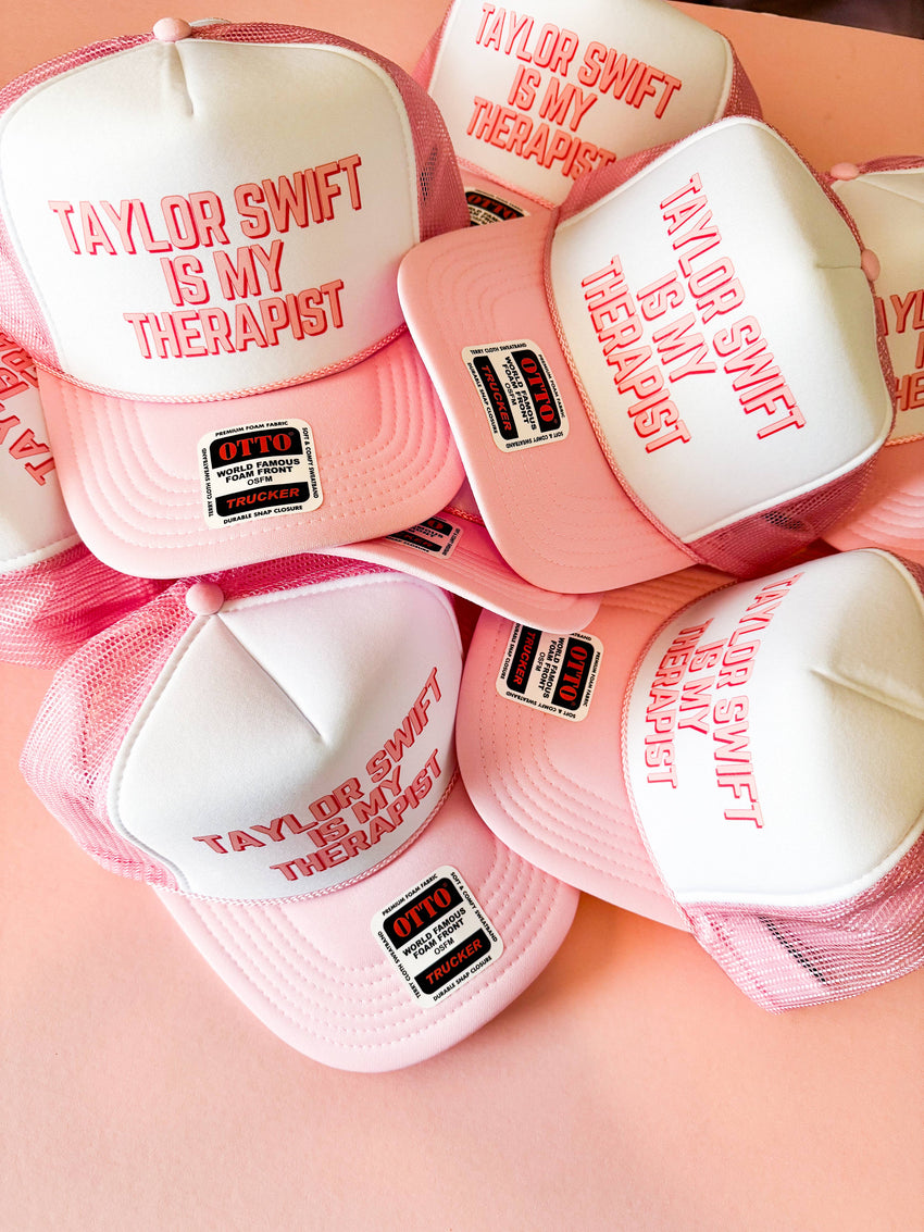 Taylor  is my Therapist Trucker Hat