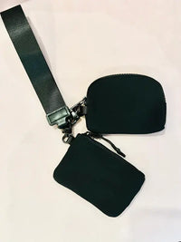 Dual Pouch Wallets - Great for travel, gym bags or backpacks!