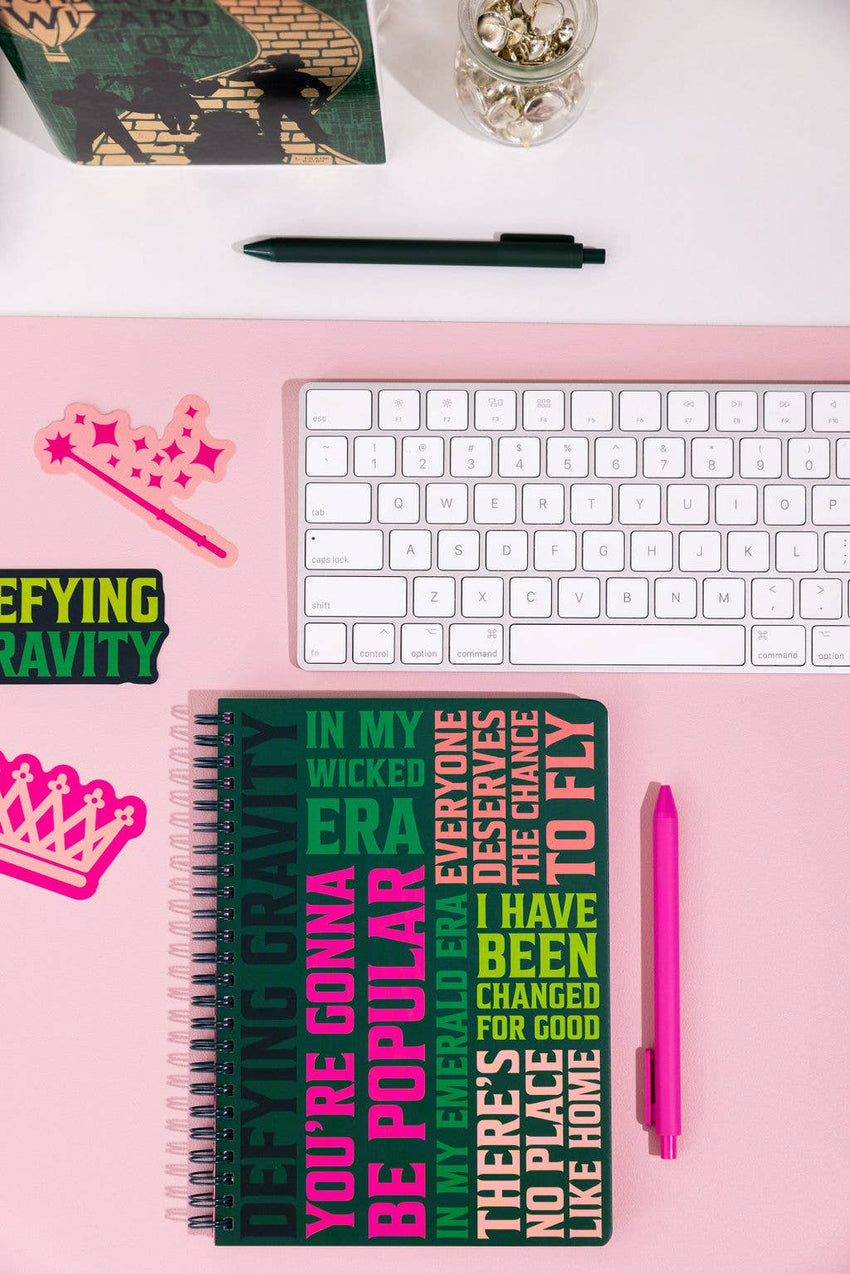 Wicked Mini Notebook, Wicked Word Cloud