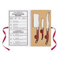 Fa La La Hostess Gift - Red Charcuterie Knives